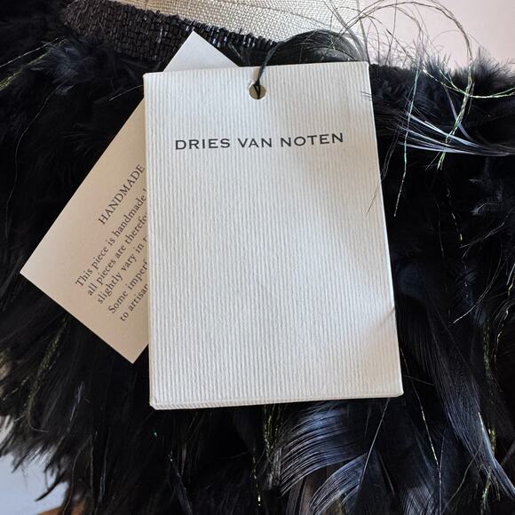 NWT Rare DRIES VAN NOTEN Roya Feather Jacket - Picture 11 of 16